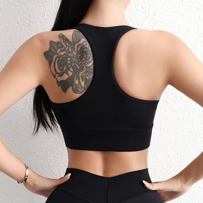elevate London - Twisted High Support Sports Bra